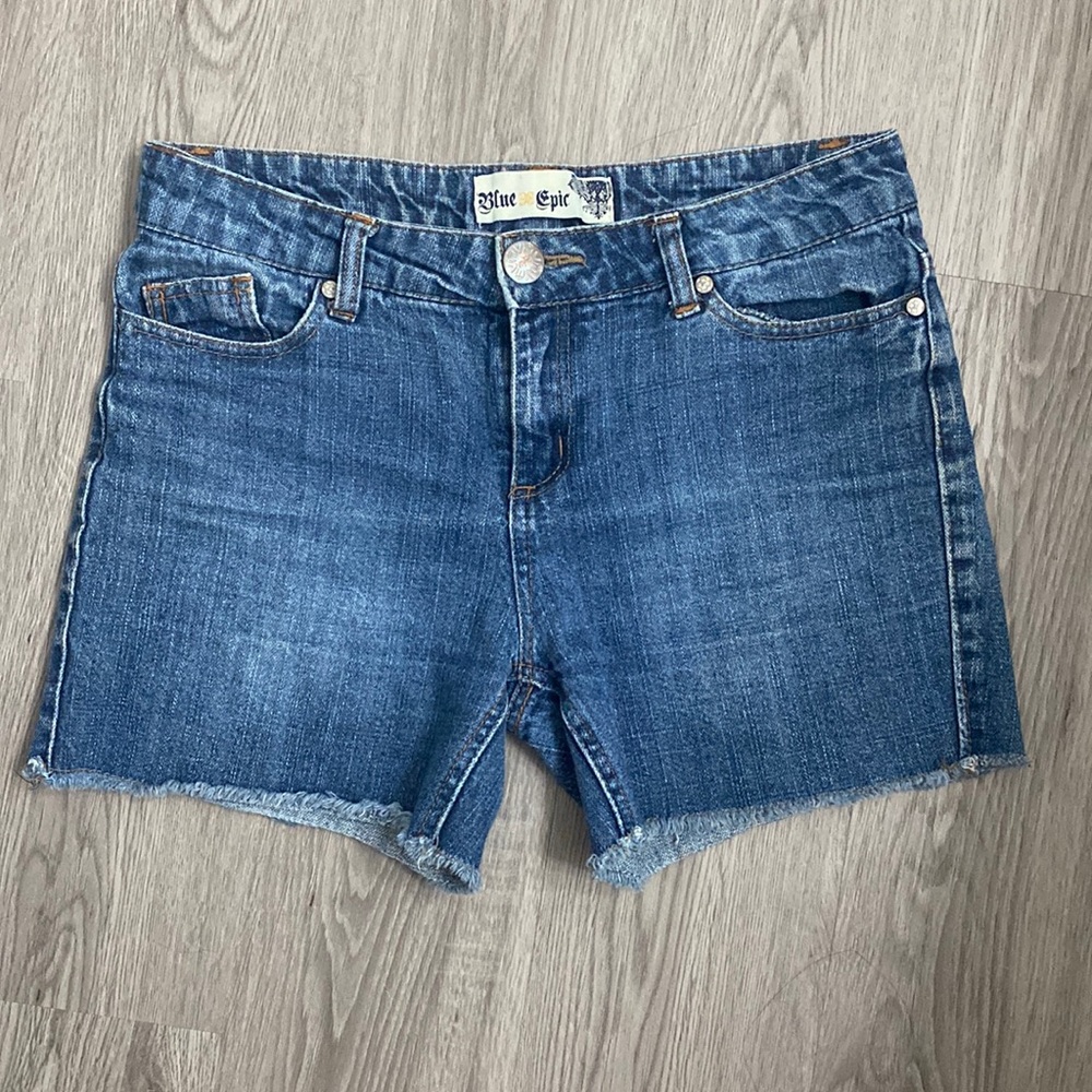 Blue Epic Jean Shorts Size 6